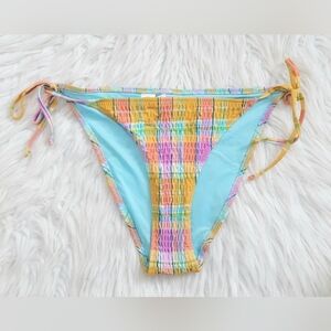 Aerie Cheeky Smocked Bikini Bottom NWT